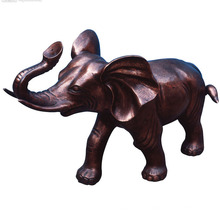 Небольшой фонтан слон бронзовая статуя статуэтки слона 